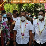 Visitasi Penilaian Perpustakaan Herbal Nginden Jangkungan. (foto: ist)