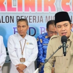 Bupati Jember saat pemaparan terkait Beasiswa Cinta Bergema.