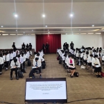 Para Finalis Panji dan Galuh Tahun 2022 saat mengikuti tes tertulis di Ruang Joyoboyo, Pemkot Kediri. Foto: Ist.