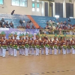 Lomba Polisi Cilik yang digelar Polres Pasuruan di GOR Raci.