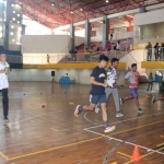 Para atlet di Kota Batu saat mengikuti tes VO2 max.