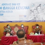 H Anas Thahir, Anggota DPR RI Komisi IX bersama perwakilan BKKBN RI dalam Sosialisasi Advokasi dan KIE Program Bangga Kencana Bersama Mitra Kerja di Pacet Mojokerto.