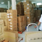 Tumpukan obat di UPT Gudang Farmasi Dinkes Pacitan. foto: YUNIARDI S/ BANGSAONLINE