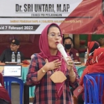 Sri Untari Bisowarno saat melaksanakan reses di Dapil Malang Raya. foto: ist.