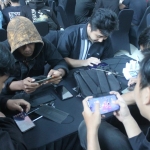 Beberapa peserta Bupati Kediri Esports Tournament sedang berlaga. Foto: Ist.