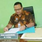 Direktur RSUD dr Darsono, Iman Darmawan