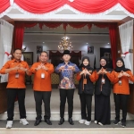 Bupati Trenggalek ketika menerima petugas Sensus Ekonomi 2026.