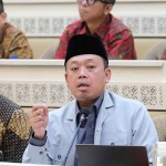 Menteri ATR/BPN, Nusron Wahid, saat menyampaikan paparan.