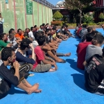 Lapas Narkotika Kelas llA Pamekasan kembali terima 60 narapidana dari Rutan Kelas 1 Surabaya, Kamis (26/08/2021). 