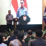 Wali Kota Batu saat memberi sambutan.