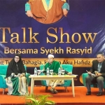 Syekh Rasyid jadi narasumber dalam Talkshow bertajuk "Orang Tuaku Bangga, Karena Aku Hafidz Al-Qur