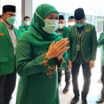 Gubernur Jawa Timur Khofifah Indar Parawansa menghadiri pembukaan Muswil IX PPP Jatim di Hotel Novotel Samator, Surabaya. (foto: ist)