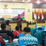  Seminar Gizi Kebugaran untuk Olahraga Prestasi di Aula Pemkab Situbondo yang digelar KONI Situbondo.