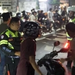 Penindakan dalam razia balap liar yang digelar Satlantas Polres Tuban