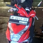 Motor korban yang dicuri
