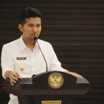 Wakil Gubernur Jatim Emil Elestianto Dardak Berikan Sambutan Pada Acara Pendampingan Komite Advokasi Daerah Anti Korupsi di Kantor Bappeda Prov Jatim.  foto: ist