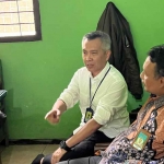 Tim Wakaf Kantah Kabupaten Pasuruan saat berkoordinasi dengan KUA Rejoso.
