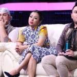 Soimah, diapit Nassar dan Ivan Gunawan saat menjadi host di salah satu televisi. foto: bintang