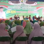 Suasana deklarasi dukungan Jokowi-Ma