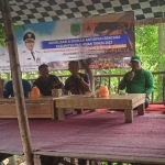 Sosialisasi dan edukasi antisipasi bencana di Sumbertetek, Kecamatan Gempol, Minggu (26/2/2023).