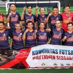 Tim Futsal Wartawan Sidoarjo.