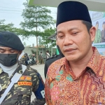 Wakil Bupati Sidoarjo, Subandi, yang juga merupakan Ketua DPC PKB Sidoarjo saat menghadiri Konfercab XXI NU Sidoarjo. Foto: Ist