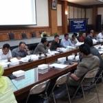 Pansus LKPJ DPRD Gresik saat menggelar hearing dengan SKPD.