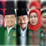 Para pasangan bacabup dan bacawabup Gresik 2020.