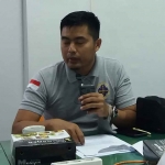 Sekretaris PHRI Jember, Dwi Taufik, saat memaparkan perkembangan okupansi hotel dan restoran di Kota Suwar-Suwir.