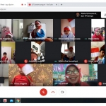 Lomba Agustusan yang digelar secara virtual oleh KB-TK Al Muslim Waru, Sidoarjo. (foto: ist).