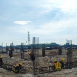  Progres pembangunan gedung Sekolah Rakyat (SR) di Kabupaten Tuban