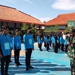 Suasana PBB di SMKN 1 Tlanakan Pamekasan.