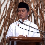 Wakil Wali Kota Pasuruan, Adi Wibowo, saat memberi sambutan.