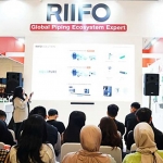 Launching RIIFO Solution pada Event IndoBuildTech 2025 di BSD City.