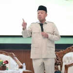 Menteri ATR/BPN saat memberi sambutan.