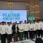 Pelantikan pengurus PCNU Kota Batu periode 2023-2028.