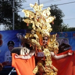 Peserta Best Situbondo Carnival (BSC) di Situbondo.