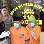 Pasangan suami istri (pasutri), Bahrul dan Sumarti asal warga Kelurahan Jati, Kecamatan Mayangan.
