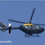 Helikopter kepolisian yang digunakan untuk hal tak senonoh.