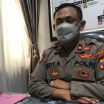 Kapolsek Kaliwates, Kompol Edy Sudarto.