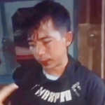 Pelaku saat diamankan