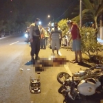 Korban saat hendak dievakuasi ke Puskesmas Pangkur.