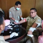 Dinas Kesehatan Kabupaten Situbondo saat menggelar tes HIV/AIDS