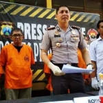 Kapolresta AKBP Alfian Nurrizal saat merilis kasus.