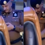 Tangkapan layar saat polisi Arab Saudi melakukan pemeriksaan di 12 titik untuk para jemaah haji.