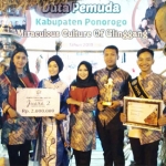 6 duta pemuda dan 1 pendamping Kabupaten Ponorogo yang maih Juara 2 terbaik se-Jatim dalam event Jambore Pemuda Daerah (JPD) 2019. 