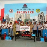 Para siswa kelas kemitraan dari program vokasi industri Semen Indonesia. (foto: syuhud/ bangsaonline) 