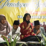 Wali Kota Kediri Vinanda Prameswati saat memberi sambutan. (Ist)