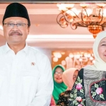 Gubernur Khofifah saat bersama Mensos, Gus Ipul.