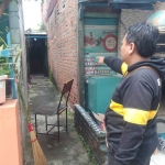 Lokasi pembacokan di Sidoarjo.